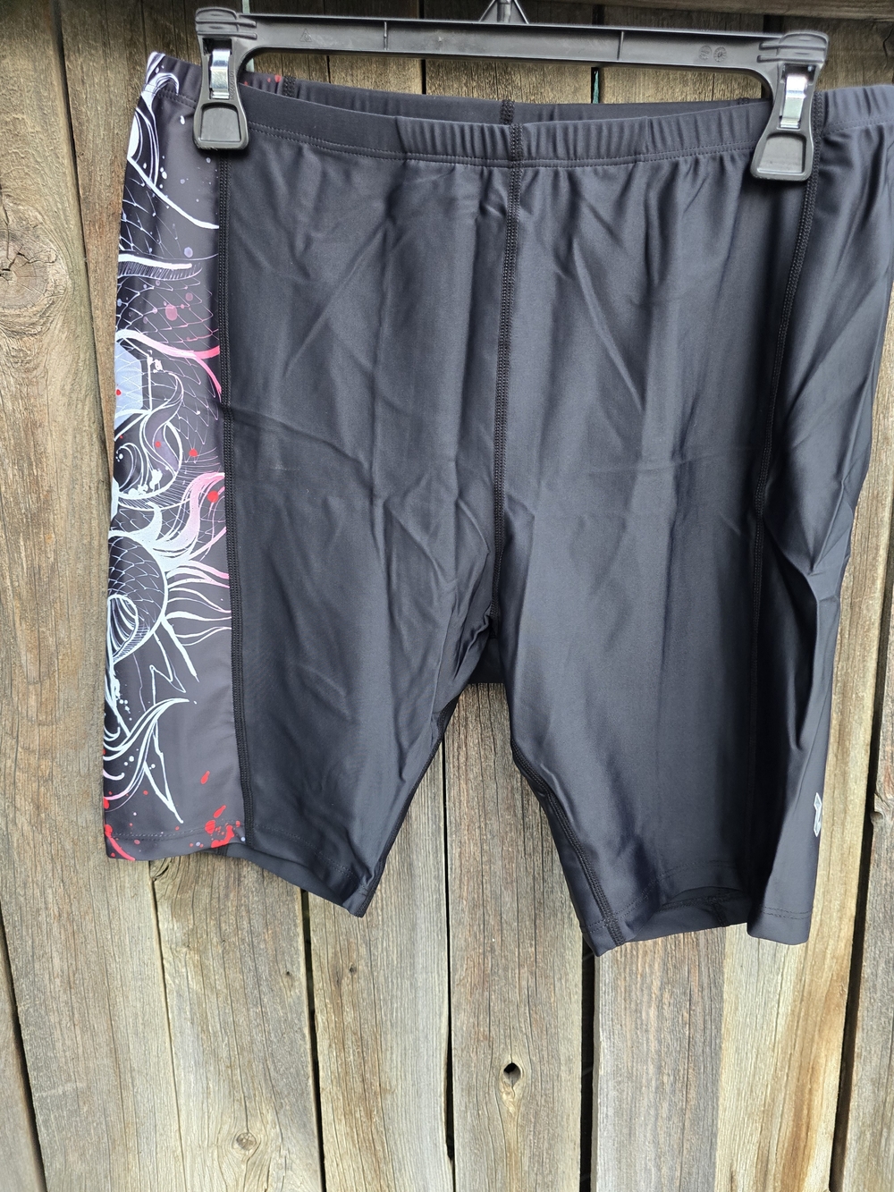 Men's Rash Guard Swim Short Compression Swimming Jammer Size XL